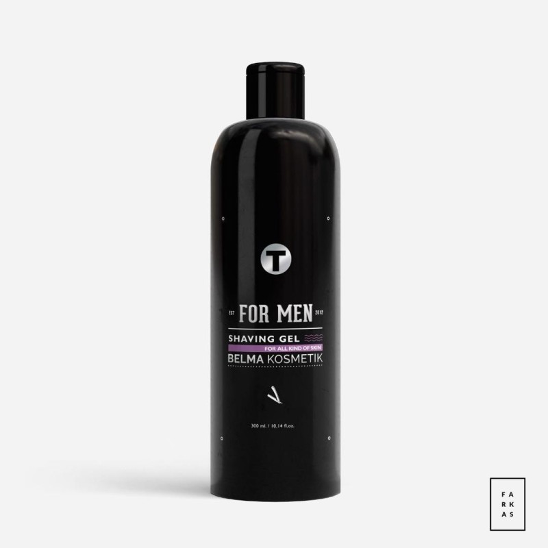Shanvig Gel T for Men- Gel para barbear 250 ml
